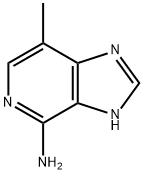 3H-이미다조[4,5-c]피리딘-4-아민,7-메틸- 구조식 이미지
