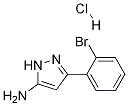 5-AMino-3-(2-broMophenyl)pyrazole Hydrochloride Structure