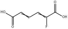 2-Fluoromuconic acid Structure