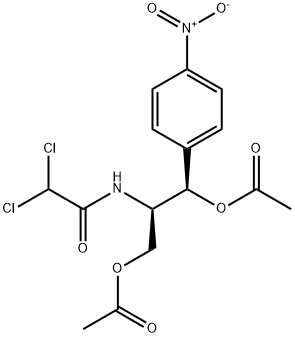 1,3-디아세틸클로람페니콜 구조식 이미지