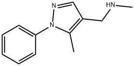 N,5-DIMETHYL-1-PHENYL-(1H-PYRAZOL-4-YLMETHYL)AMINE 구조식 이미지