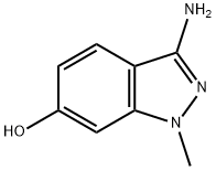 3-amino-1-methyl-1H-indazol-6-ol Structure