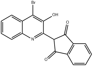 C.I. DISPERSE 황색 64 구조식 이미지