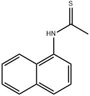 N-(1-naphthyl)thioacetamide 구조식 이미지