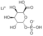 ALPHA-D-GALACTURONICACID1-인산리튬염 구조식 이미지