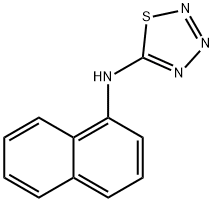 N-naphthyl-1,2,3,4-thiatriazol-5-amine  Structure