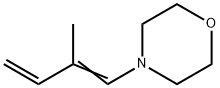Morpholine,  4-(2-methyl-1,3-butadienyl)-  (7CI,8CI) 구조식 이미지