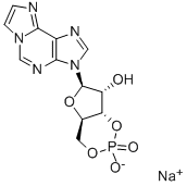 1,N6-ETHENOADENOSINE-3',5'-CYCLIC MONOPHOSPHATE SODIUM SALT 구조식 이미지