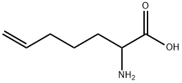 (D,L)-2-AMINO-HEPT-6-ENOIC ACID Structure