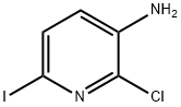 2-Chloro-6-iodo-pyridin-3-ylaMine Structure