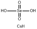 dicesium selenate Structure