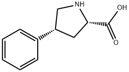 (2S,4R)-4-PHENYLPYRROLIDINE-2-CARBOXYLIC ACID Structure