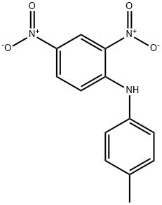 N-(2,4-디니트로페닐)-p-톨루이딘 구조식 이미지