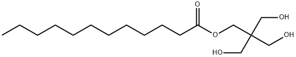 3-hydroxy-2,2-bis(hydroxymethyl)propyl laurate Structure