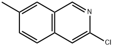 3-Chloro-7-Methylisoquinoline 구조식 이미지