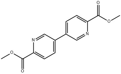 디메틸3,3-비피리딘-6,6-디카르복실레이트 구조식 이미지