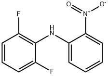 N-2-nitrophenyl-2,6-difluoroaniline 구조식 이미지