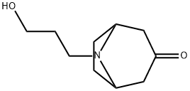 8-(3-HYDROXYPROPYL)-8-AZABICYCLO[3.2.1]OCTAN-3-ONE Structure