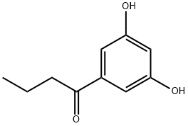 3-5-dihydroxybutyrophenone  Structure