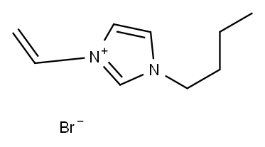 1-Butyl-3-vinyliMidazoliuM broMide Structure