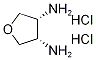 CIS-TETRAHYDROFURAN-3,4-DIAMINE DIHYDROCHLORIDE Structure