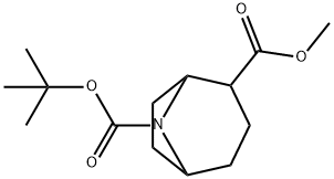 methyl 8-boc-8-azabicyclo[3.2.1]octane-2-carboxylate Structure