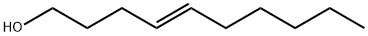 Trans-4-Decen-1-OL Structure