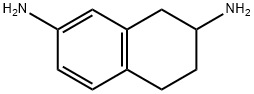 1,2,3,4-TETRAHYDRO-NAPHTHALENE-2,7-DIAMINE Structure