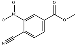 methyl 4-cyano-3-nitrobenzoate 구조식 이미지