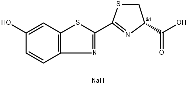 D-Luciferin sodium salt Structure