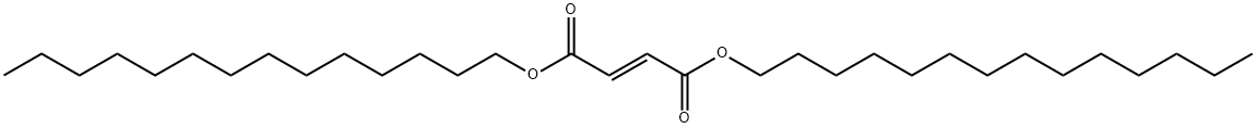 ditetradecyl fumarate Structure