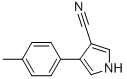 4-(4-METHYLPHENYL)-1H-PYRROLE-3-CARBONITRILE Structure
