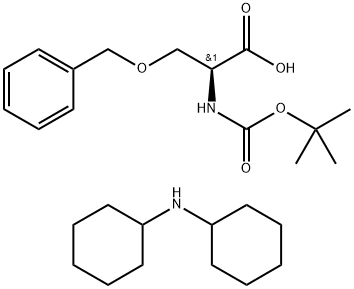 BOC-SER(BZL)-OH DCHA 구조식 이미지