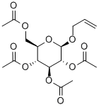 ALLYL-TETRA-O-ACETYL-BETA-D- 구조식 이미지