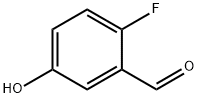 2-FLUORO-5-HYDROXYBENZALDEHYDE Structure