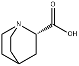 (2S)-1-Azabicyclo[2.2.2]octane-2-carboxylic acid Structure