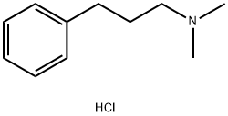 dimethyl-(3-phenylpropyl)azanium chloride Structure