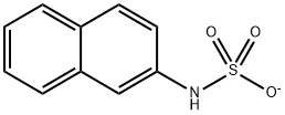 2-naphthylsulfamic acid Structure