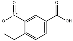 4-ETHYL-3-NITROBENZOIC ACID 구조식 이미지