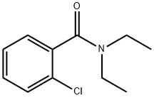 2-클로로-N,N-디에틸벤즈아미드 구조식 이미지