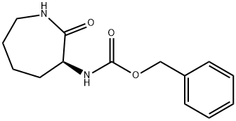 BENZYL (S)-(2-OXOAZEPAN-3-YL)CARBAMATE Structure