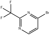 4-broMo-2-(trifluoroMethyl)pyriMidine 구조식 이미지