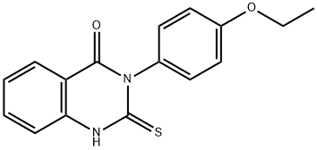 3-(4-ETHOXYPHENYL)-2-THIOXO-2,3-DIHYDRO-4(1H)-QUINAZOLINONE 구조식 이미지