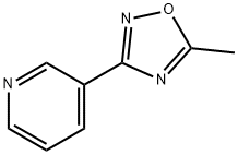 3-(5-Methyl-1,2,4-oxadiazol-3-yl)pyridine Structure