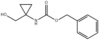 benzyl 1-(hydroxymethyl)cyclopropylcarbamate Structure