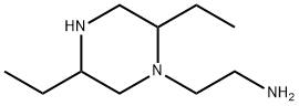 피페라진,1-(2-아미노에틸)-2,5-디에틸-(6CI) 구조식 이미지
