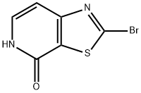 2-브로모티아졸로[5,4-c]피리딘-4(5H)-온 구조식 이미지