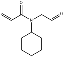 N-cyclohexyl-N-(2-oxoethyl)acrylaMide Structure