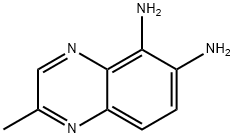 5,6-퀴녹살린디아민,2-메틸- 구조식 이미지