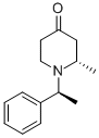 (s)-2-methyl-1-((s)-1-phenylethyl)piperidin-4-one 구조식 이미지